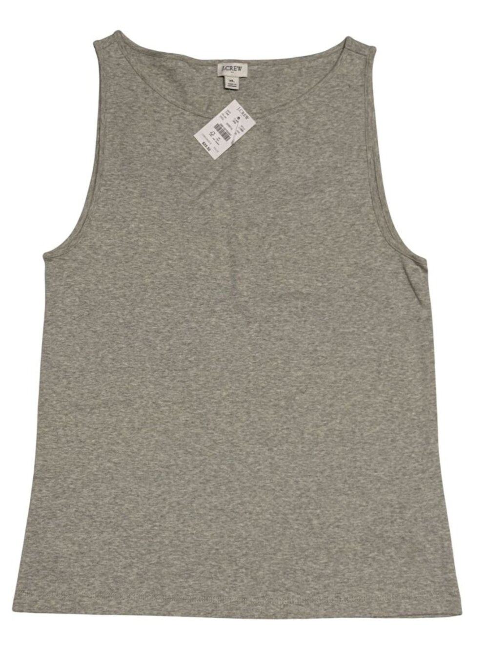 J.Crew Factory Gray Cotton Tank Top XL, NWT